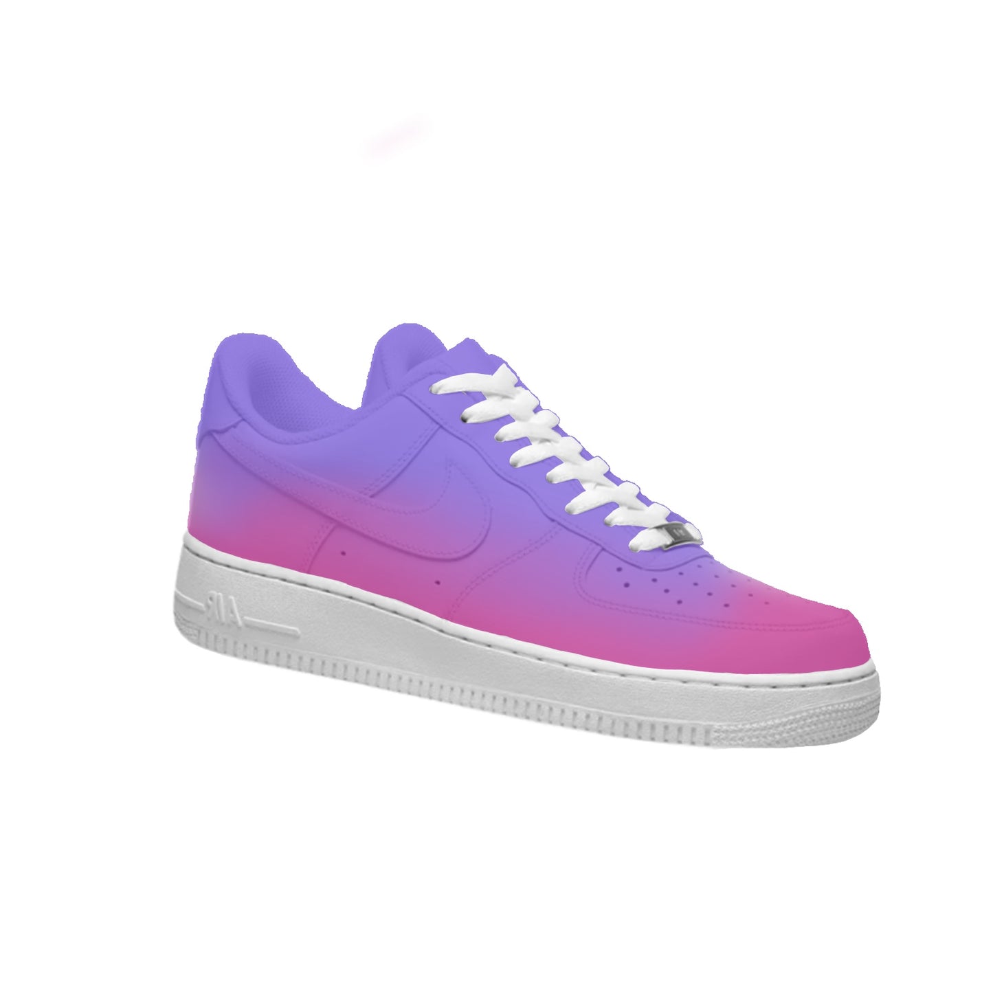 Pink Dripping Custom Air Force 1 Sneakers 12 M / 13.5 W